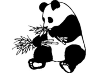 Sticker Custom Preview Image #025066 Animals Land Animals Panda02