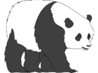 Sticker Custom Preview Image #025068 Animals Land Animals Panda04