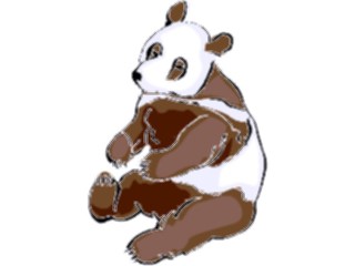 Sticker Custom Preview Image #025071 Animals Land Animals Panda07