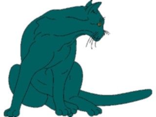 Sticker Custom Preview Image #025080 Animals Land Animals Panther2