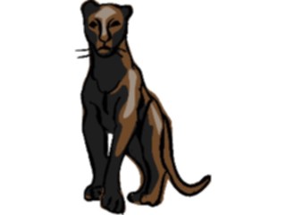 Sticker Custom Preview Image #025081 Animals Land Animals Panther3