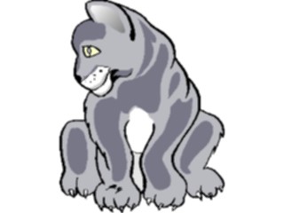 Sticker Custom Preview Image #025087 Animals Land Animals Panther Cub