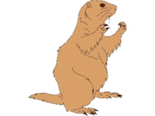 Sticker Custom Preview Image #025112 Animals Land Animals Prairie Dog2