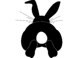 Sticker Custom Preview Image #025119 Animals Land Animals Rabbit02