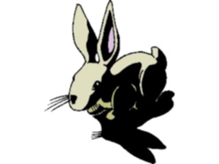Sticker Custom Preview Image #025124 Animals Land Animals Rabbit07
