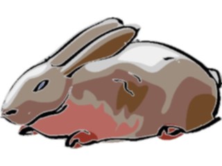 Sticker Custom Preview Image #025129 Animals Land Animals Rabbit12
