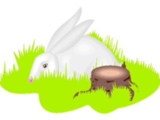 Sticker Custom Preview Image #025132 Animals Land Animals Rabbit15