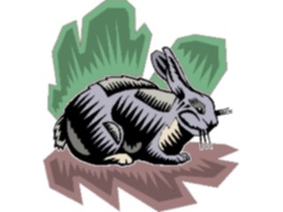 Sticker Custom Preview Image #025135 Animals Land Animals Rabbit18