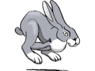Sticker Custom Preview Image #025145 Animals Land Animals Rabbit28