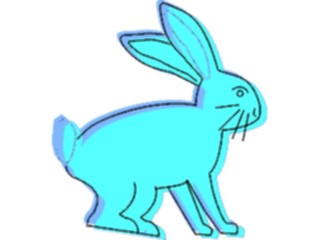 Sticker Custom Preview Image #025148 Animals Land Animals Rabbit31
