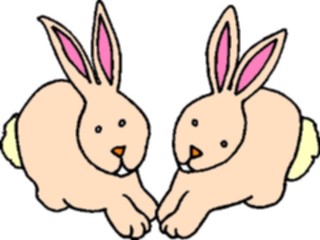Sticker Custom Preview Image #025163 Animals Land Animals Rabbits2