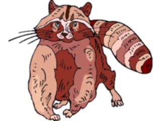 Sticker Custom Preview Image #025165 Animals Land Animals Raccoon8