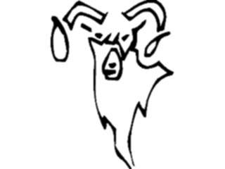 Sticker Custom Preview Image #025175 Animals Land Animals Ram03