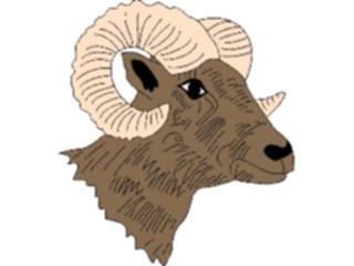 Sticker Custom Preview Image #025179 Animals Land Animals Ram07