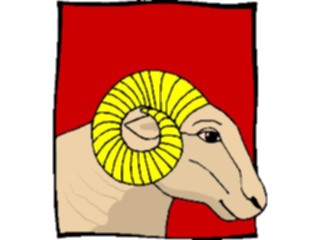 Sticker Custom Preview Image #025186 Animals Land Animals Ram14