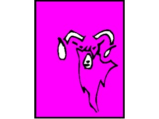 Sticker Custom Preview Image #025188 Animals Land Animals Ram16