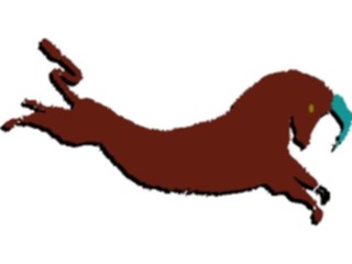 Sticker Custom Preview Image #025192 Animals Land Animals Ram Leaping2