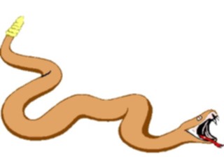 Sticker Custom Preview Image #025200 Animals Land Animals Rattlesnake1