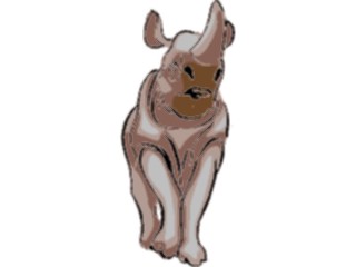 Sticker Custom Preview Image #025210 Animals Land Animals Rhino05
