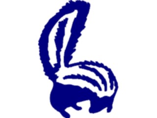 Sticker Custom Preview Image #025244 Animals Land Animals Skunk5