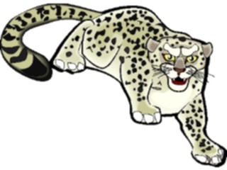 Sticker Custom Preview Image #025295 Animals Land Animals Snow Leopard