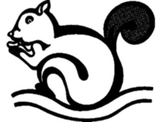 Sticker Custom Preview Image #025299 Animals Land Animals Squirrel03