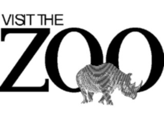 Sticker Custom Preview Image #025385 Animals Land Animals Visitthe Zoo Heading