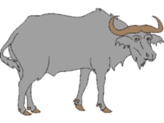 Sticker Custom Preview Image #025386 Animals Land Animals Water Buffalo1