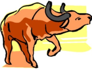 Sticker Custom Preview Image #025388 Animals Land Animals Water Buffalo3