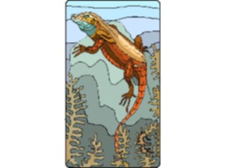 Sticker Custom Preview Image #025391 Animals Land Animals Water Lizard