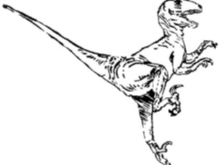 Sticker Custom Preview Image #025580 Animals Line Art Dinosaur10