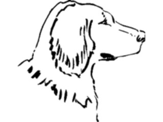 Sticker Custom Preview Image #025583 Animals Line Art Dog03