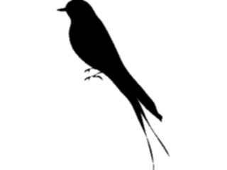 Sticker Custom Preview Image #025793 Animals Silhouettes Bird15