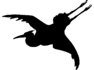 Sticker Custom Preview Image #025795 Animals Silhouettes Bird17