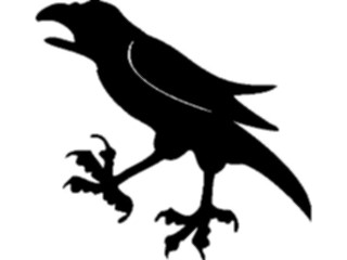 Sticker Custom Preview Image #025809 Animals Silhouettes Bird31