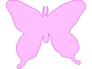 Sticker Custom Preview Image #025835 Animals Silhouettes Butterfly6
