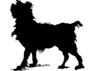 Sticker Custom Preview Image #025906 Animals Silhouettes Dog06