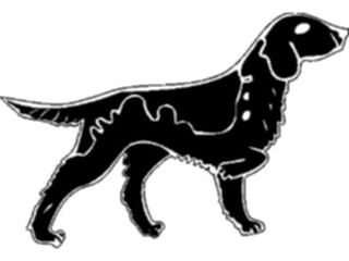 Sticker Custom Preview Image #025918 Animals Silhouettes Dog18