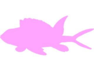 Sticker Custom Preview Image #025985 Animals Silhouettes Fish23