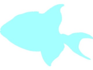 Sticker Custom Preview Image #025986 Animals Silhouettes Fish24