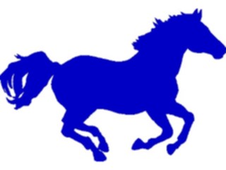 Sticker Custom Preview Image #026062 Animals Silhouettes Horse11