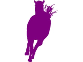 Sticker Custom Preview Image #026063 Animals Silhouettes Horse12