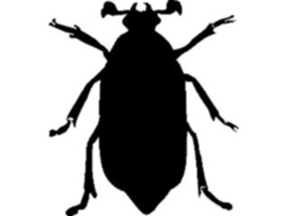 Sticker Custom Preview Image #026075 Animals Silhouettes Insect