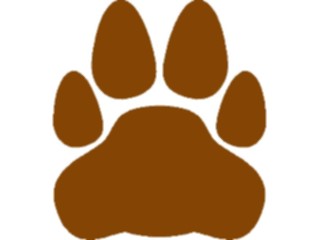 Sticker Custom Preview Image #026151 Animals Silhouettes Pawprint18