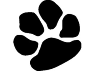 Sticker Custom Preview Image #026152 Animals Silhouettes Pawprint19