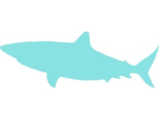 Sticker Custom Preview Image #026229 Animals Silhouettes Shark5