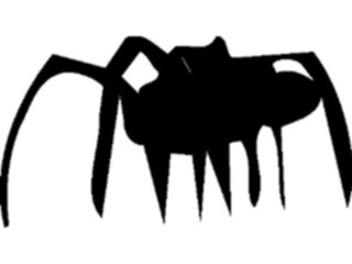 Sticker Custom Preview Image #026251 Animals Silhouettes Spider2