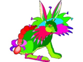 Sticker Custom Preview Image #026336 Animals Stylized Hare