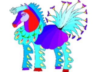 Sticker Custom Preview Image #026337 Animals Stylized Horse