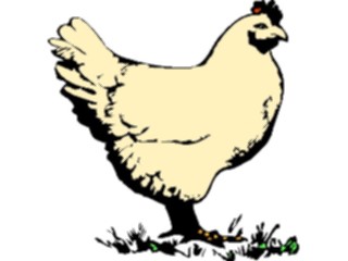 Sticker Custom Preview Image #026375 Antique Style Animals Chicken